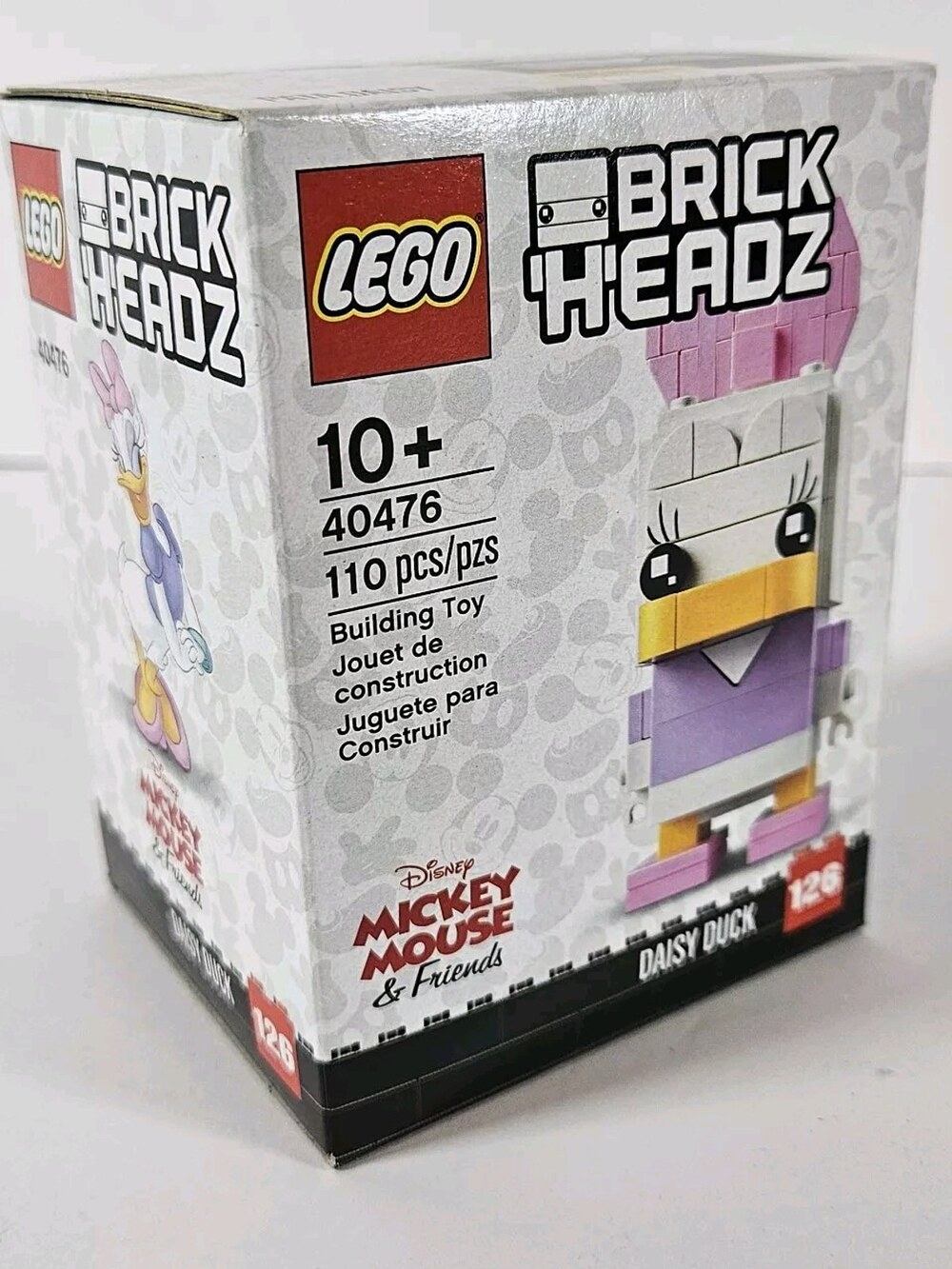 RETIRED LEGO BRICKHEADZ: Daisy Duck (40476) • Disney • NIB NEW